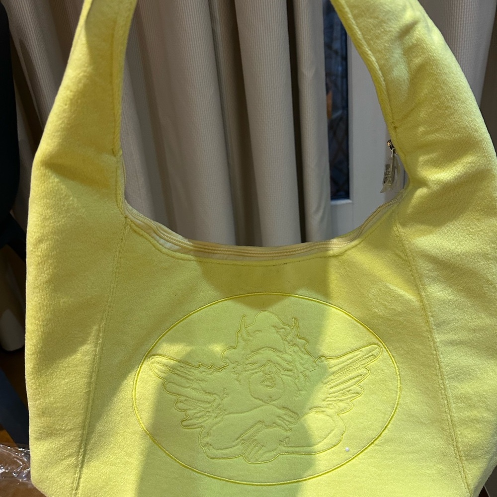 Boys Lie Yellow Angel Tote Bag